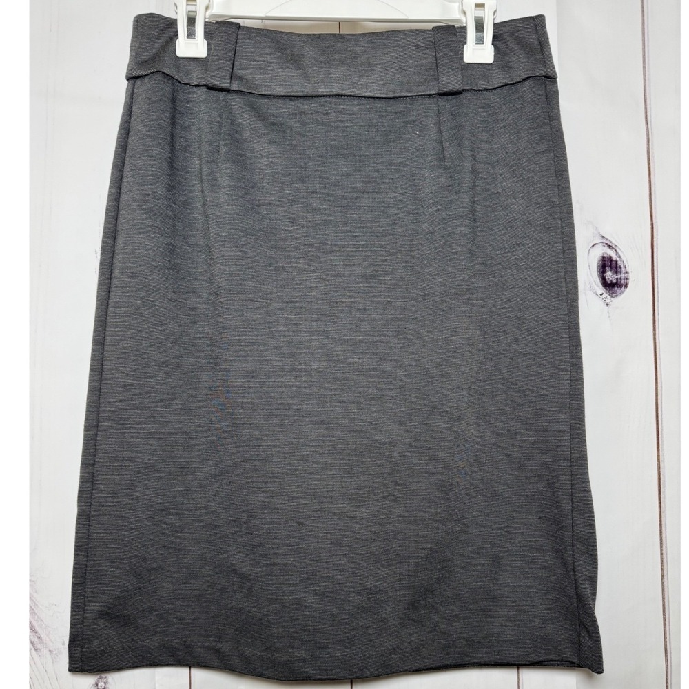 Gray George Pencil Skirt / Size 8 / Sku0033
